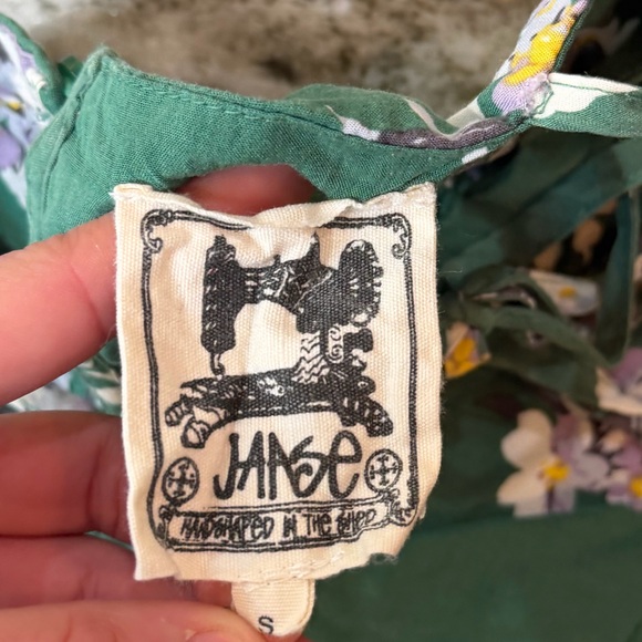 Jaase Green Floral Jumpsuit - Picture 5 of 5